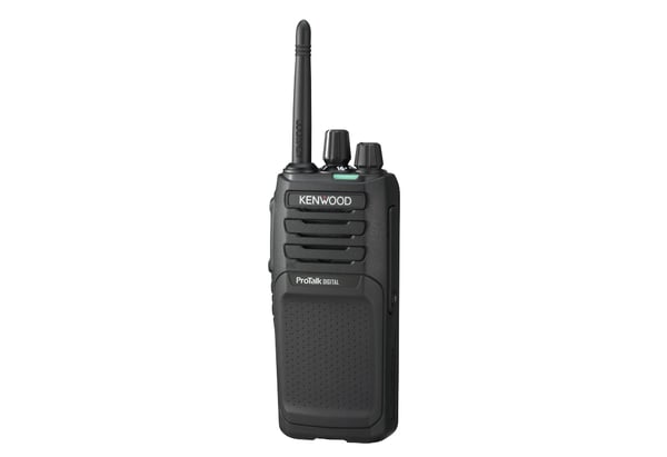 Kenwood TK-3701DE tvåvägsradio 48 kanaler 446 - 446.2 MHz Svart