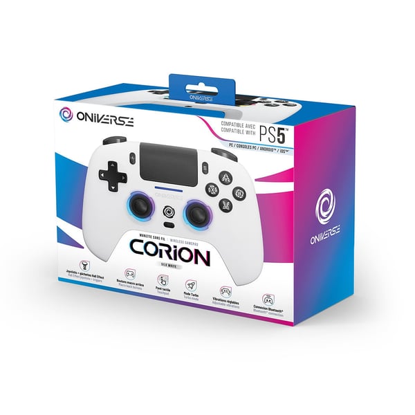 Oniverse Corion Hvid Bluetooth Gamepad Analog/digital PlayStation 5, PC, iOS, Android