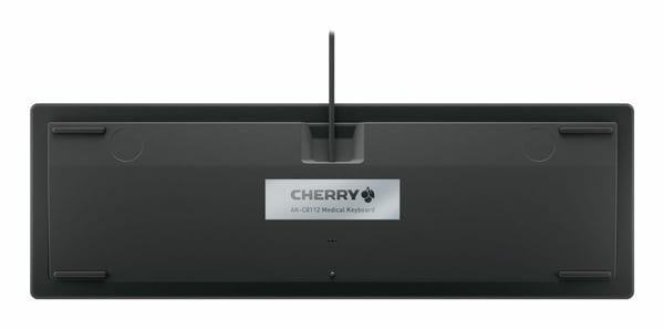 Contour Design Active Key AK-C8112 näppäimistö Lääketieteellinen USB QWERTZ Saksa Musta