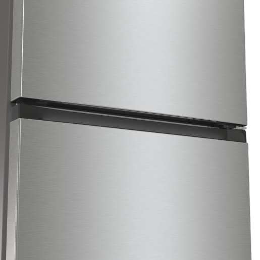Hisense RB434N4BCB køle-/fryseskab Fritstående 331 L Grå, Rustfrit stål