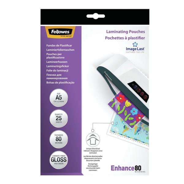 Fellowes 5396003 plastlomme 25 stk