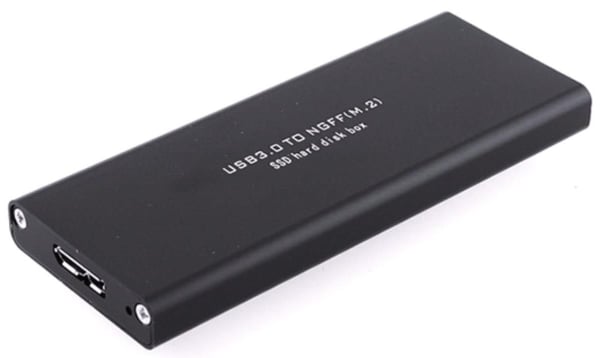 CoreParts MSUB4300 drevkabinet HDD/SSD kabinet Sort M.2