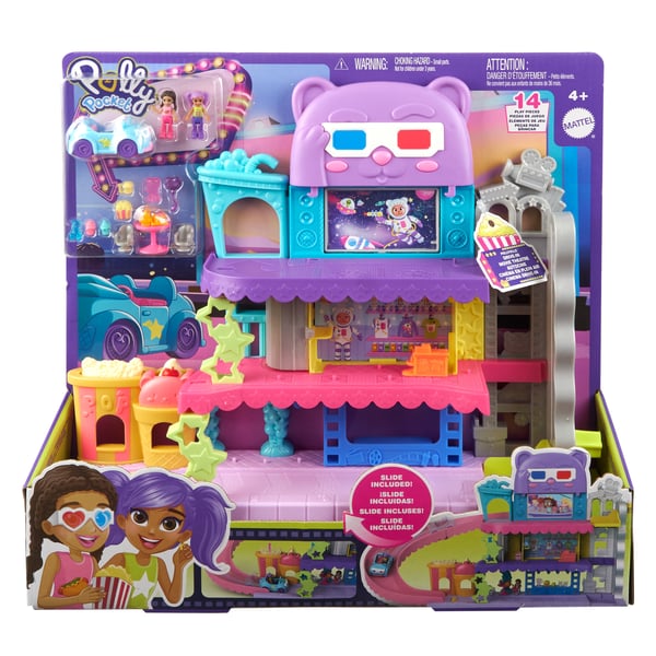 Polly Pocket POLLYVILLE Drive-In Movie Theater