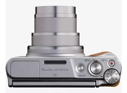 Canon PowerShot SX740 HS Lite Edition 1/2.3" Kompakti kamera 20,3 MP CMOS 5184 x 3888 pikseliä Hopea