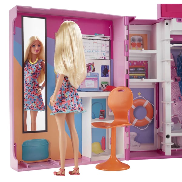 Barbie Fashionistas Dream Closet-docka och lekset