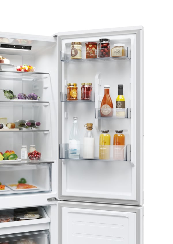 Candy Fresco CNCQ2T518EW Fritstående 279 L Hvid