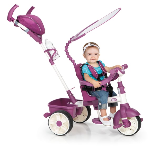 Little Tikes 4 in 1 Sports Edition Trike trehjulet cykel Børn Forside drev Stående