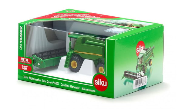 Siku 1876 skalmodell Modellskördetröska Förmonterad 1:87