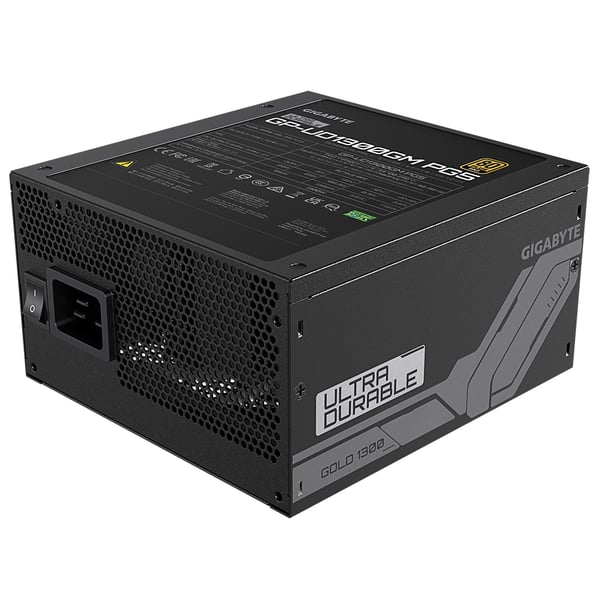 GIGABYTE UD1300GM PG5 strömförsörjningsenheter 1300 W 20+4 pin ATX ATX Svart