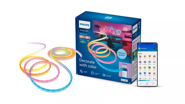 Philips Smart Neon Flex LED Light Strip, 10 m, Type C, Connected by WiZ
