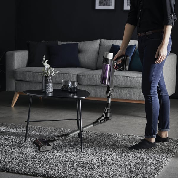Rowenta RH2037 Skaftdammsugare, 2-i-1 Batteri Torr Utan påse 0,4 l 250 W Svart, Lila