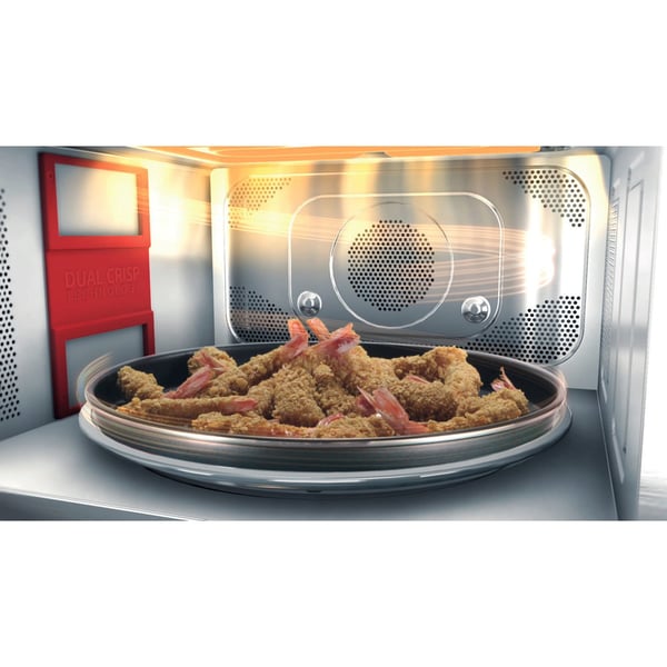 Whirlpool Supreme Chef MWSC 9133 SX Musta, Ruostumaton teräs Yhdistelmämikroaaltouuni Pöytämalli 33 L 1000 W