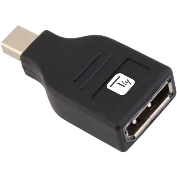 Techly IADAP DP-MDP2 kabel kønsskifter DisplayPort Mini DisplayPort Sort