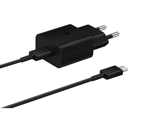 Samsung EP-T1510XBEGEU mobiililaitteen laturi Universaali Musta AC Pikalataus Sisätila
