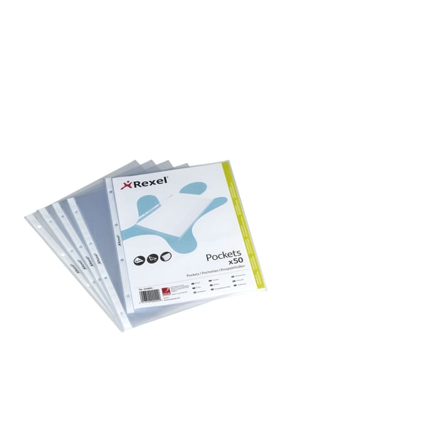 Rexel 224804 arkbeskytter 210 x 297 mm (A4) Polypropylen (PP) 50 stk