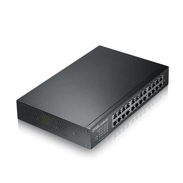 Zyxel GS1900-24E Hallittu L2 Gigabit Ethernet (10/100/1000) 1U Musta