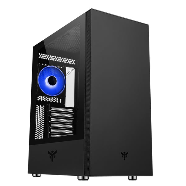itek VERTIBRA S210 Midi Tower Sort