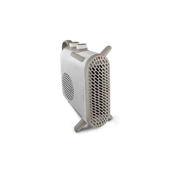 De’Longhi HFS70B20.WH elektrisk rumsvärmare inomhus Beige, Vit 2000 W