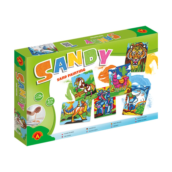 Alexander Toys Sandy Sand Painting Big Box Värityskuvasetti
