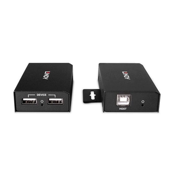 Lindy 2 Port USB 2.0 Cat. 6 Extender - Kabel - Digital/Data