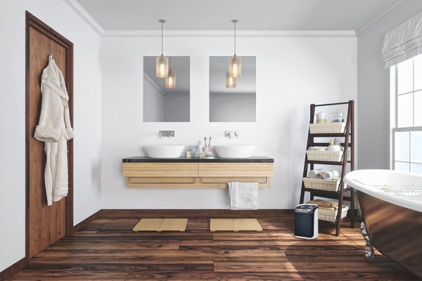 Rowenta Mini Excel Aqua SO9281 inomhus Vit 2000 W Elektrisk värmefläkt