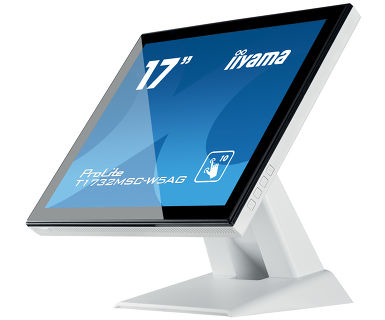 iiyama ProLite T1732MSC-W5AG platta pc-skärmar 43,2 cm (17") 1280 x 1024 pixlar LED Pekskärm Vit