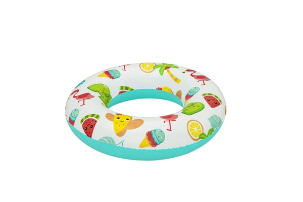 Bestway 36014 / 23 pool- och badmadrass Multifärg Mönstrad Badring