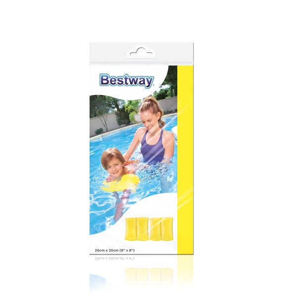 Bestway 32005 pool og strand flyder Orange, Gul Monokromatisk Vinyl Flydende hoppepude