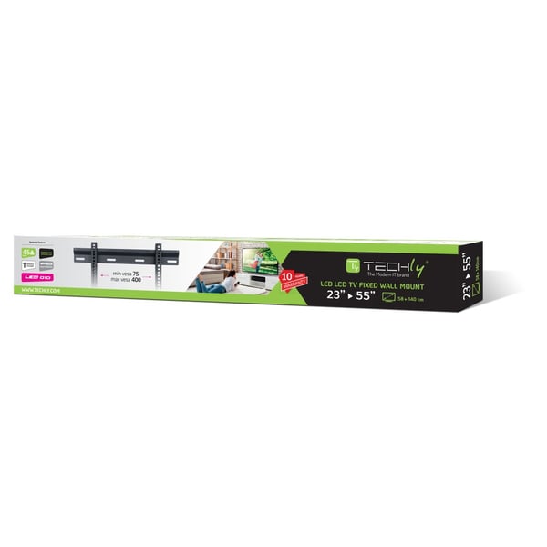 Techly ICA-PLB-114M 139,7 cm (55") Musta