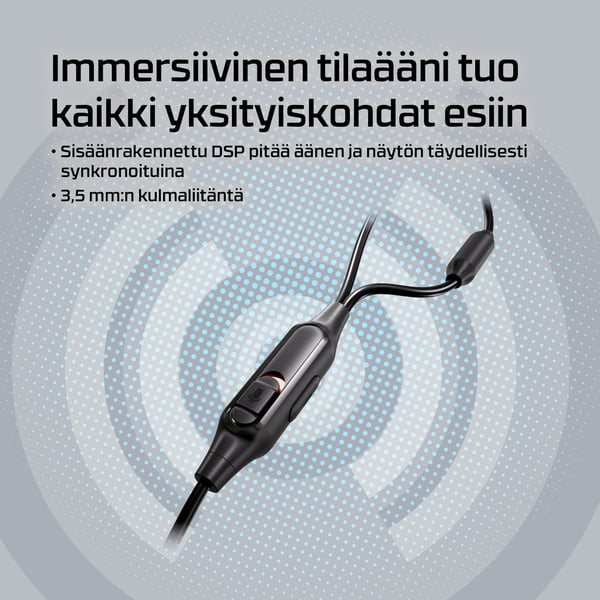 HyperX Cloud Earbuds III S -nappikuulokkeet (musta)