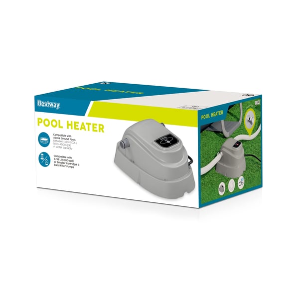 Bestway 58259 / 24 svømmepool varmer Elektrisk vandvarmer til swimmingpool
