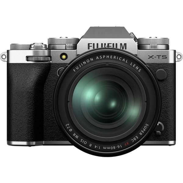 Fujifilm X -T5 + XF16-80mmF4 R OIS WR MILC 40,2 MP X-Trans CMOS 5 HR 7728 x 5152 pixlar Silver
