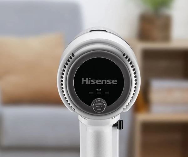 Hisense 738224 upprättstående dammsugare och elektrisk sopborste Skaftdammsugare, 2-i-1 Batteri Torr Utan påse 0,5 l 110 W Vit