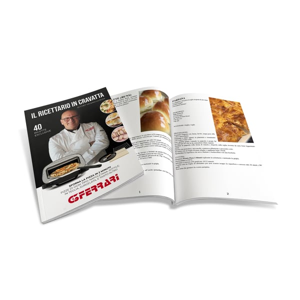 G3 Ferrari Pronto Pizza 2 minuti pitsan valmistaja & uuni 1 pitsa(a) 1700 W Musta, Hopea