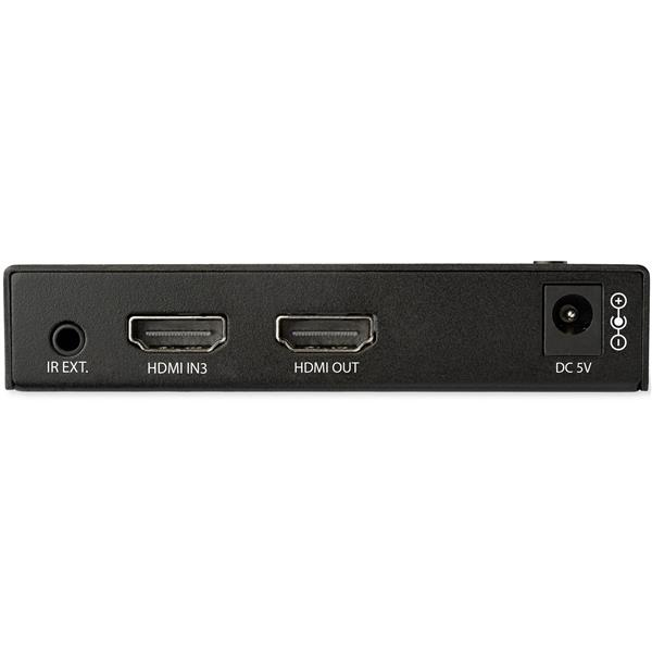 StarTech.com HDMI-video-switch med fyra portar - 3x HDMI och 1x DisplayPort - 4K 60 Hz