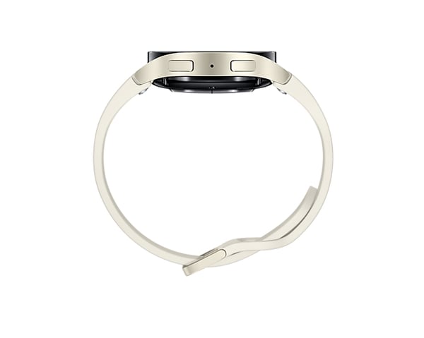 Samsung Galaxy Watch6 3,3 cm (1.3") OLED 40 mm Digital 432 x 432 pixel Berøringsskærm Cremefarvet Wi-Fi GPS (satellit)