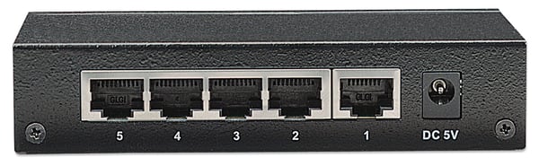 Intellinet 530378 nätverksswitchar Gigabit Ethernet (10/100/1000) Svart
