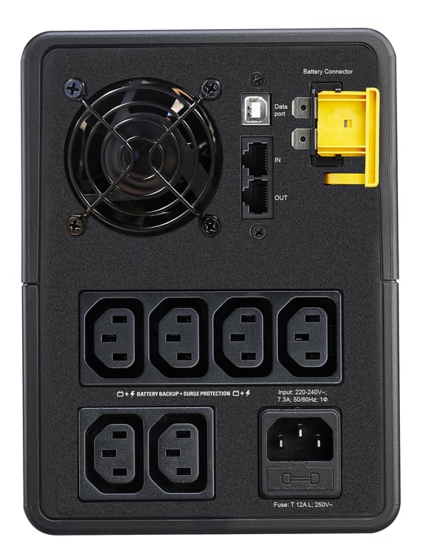 APC BX1600MI UPS-enhed Interaktivt indgangsstik 1,6 kVA 900 W 6 AC stikkontakt(er)