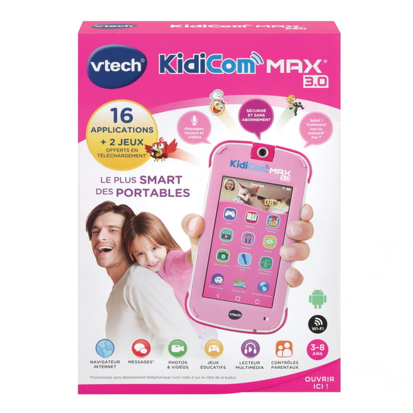 VTech KidiCom Max 80-546555 elektronikprodukt för barn Bärbar dator för barn
