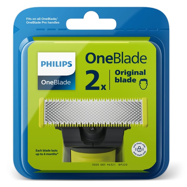Philips Norelco OneBlade OneBlade QP220/50 Ersättningsrakblad 2-pack