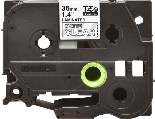 Brother TZE-M65 etiketbånd Transparent