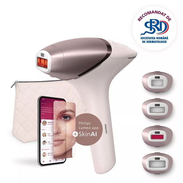 Philips Lumea IPL 9900 Series BRI977/00 IPL-hårborttagningsenhet med SenseIQ