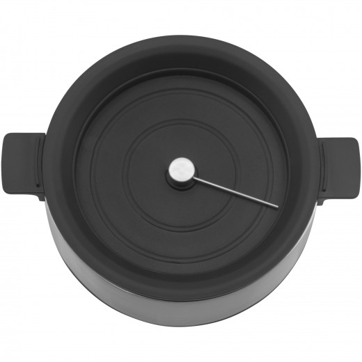 WMF 0415470011 varmeskab Sort, Rustfrit stål