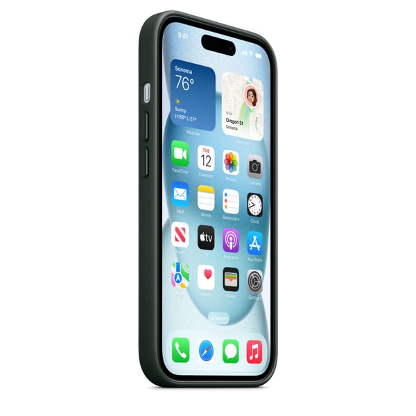 Apple MT3J3ZM/A mobiltelefonfodral 15,5 cm (6.1") Mobilskal Grön