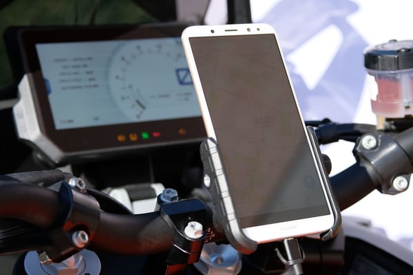 Interphone SMMOTOCRABUSB holder Passiv holder Mobiltelefon/Smartphone Sort