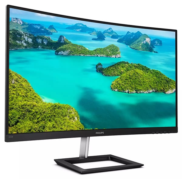 Philips E-line 322E1C - LED-skærm - buet - 81,3 cm (32\")