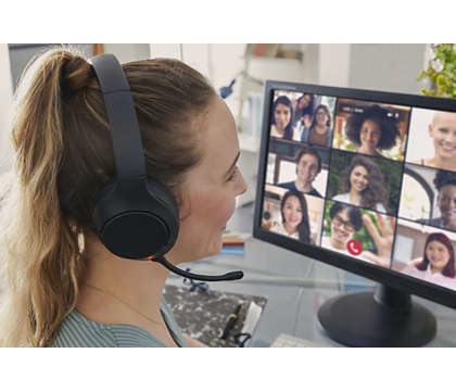 Philips TPV TAH8507BK Hörlurar Trådlös Huvudband Samtal/musik Bluetooth Svart
