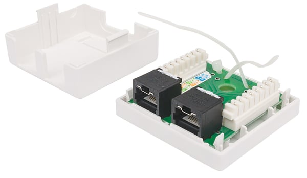 Intellinet 771467 netværk fordelerskab Cat6 Hvid