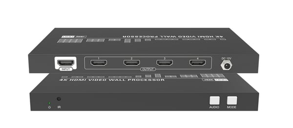 Vivolink VLVW1X4 video vægprocessor Sort 11 W
