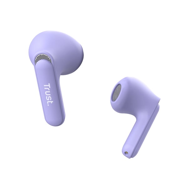Trust Yavi Kuulokkeet True Wireless Stereo (TWS) In-ear Puhelut/Musiikki USB Type-C Bluetooth Purppura